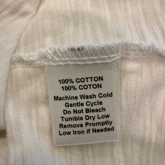 CINQ A SEPT AMOUR SHIRT WHITE WITH PINK SEQUINS LARGE - Picture 6 of 6